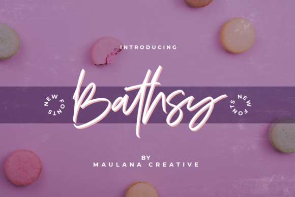 Bathsy: A Handwritten Font for Editorial Warmth
