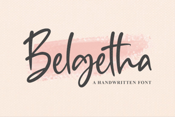 Belgetha: A Dainty Script Font for Editorial Grace