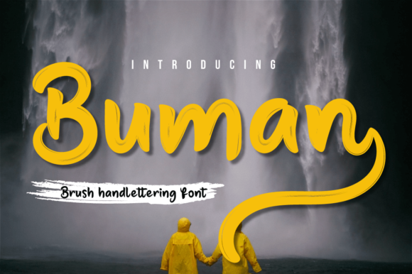 Buman: A Handwritten Font for Polished Branding