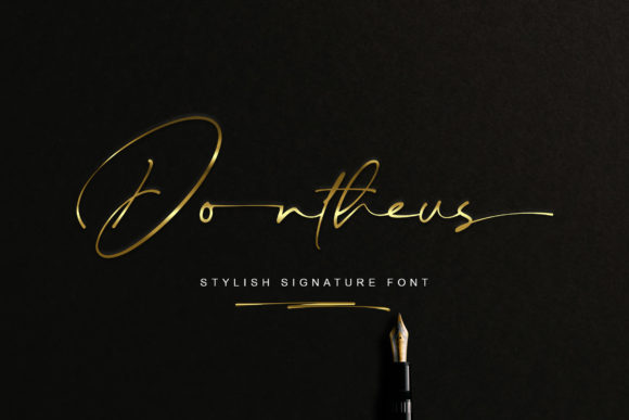 Dontheus Typeface Review for Modern Branding