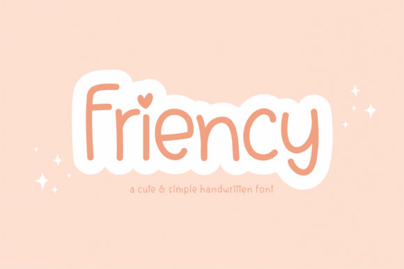 Friency: A Handwritten Font for Modern Web Design
