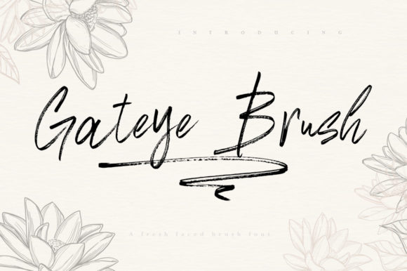 Gateye: A Balanced Script Font for Modern Web Design