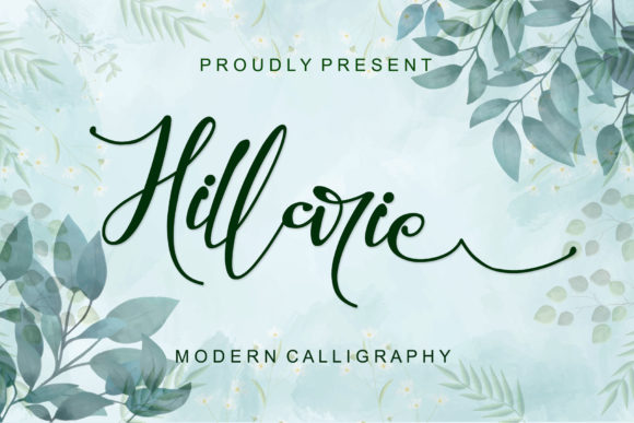 Hillarie: A Handwritten Font for Makers