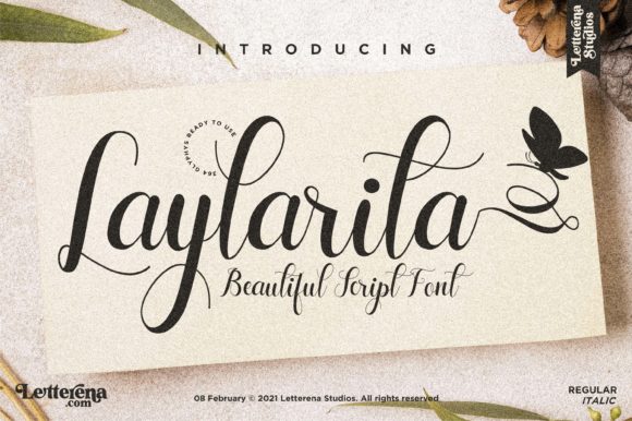 Laylarita: A Handwritten Font for Web Design