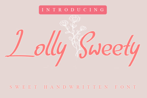 Lolly Sweety: A Whimsical Typeface for Modern Branding