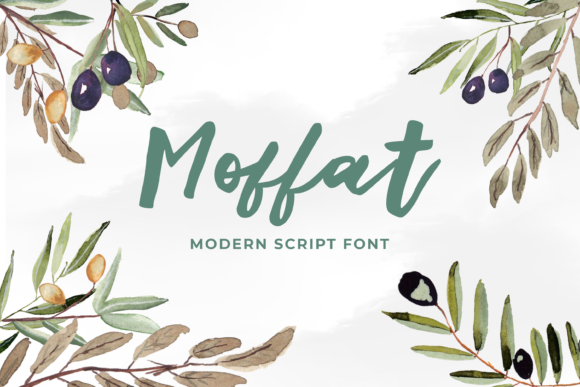 Moffat: A Brushed Script Font for Modern Branding
