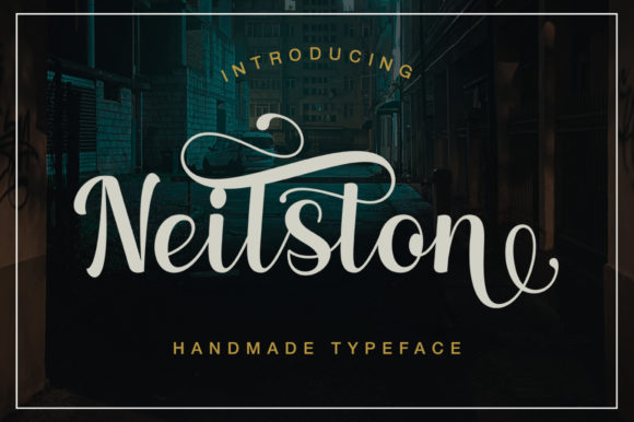 Neilston: A Bold Handwritten Font for Web Design