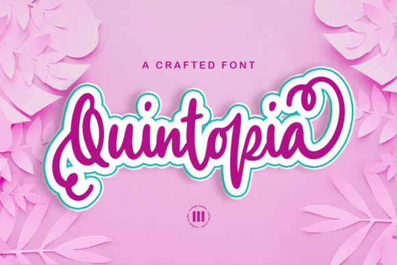 Quintopia: A Timeless Handwritten Font for Brands