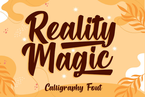Reality Magic: A Bold Handwritten Font for Campaigns