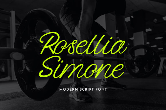 Rosellia Simone: A Handwritten Font for Polished Branding