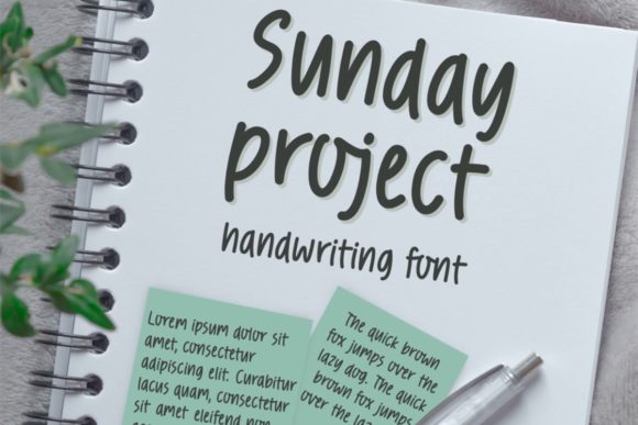 Sunday Project: A Friendly Handwritten Font for Branding