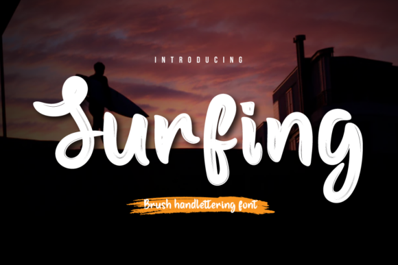 Surfing Font Review: A Bold Brush Typeface for Branding