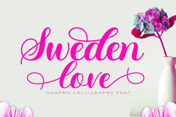 Sweden Love: A Handwritten Typeface for Editorial Warmth