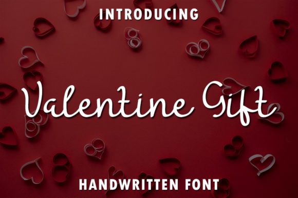 Valentine Gift: A Modern Script Font for Web Design
